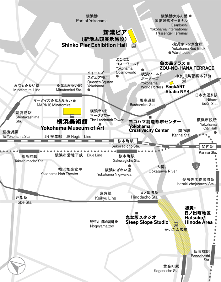 交通アクセス地図