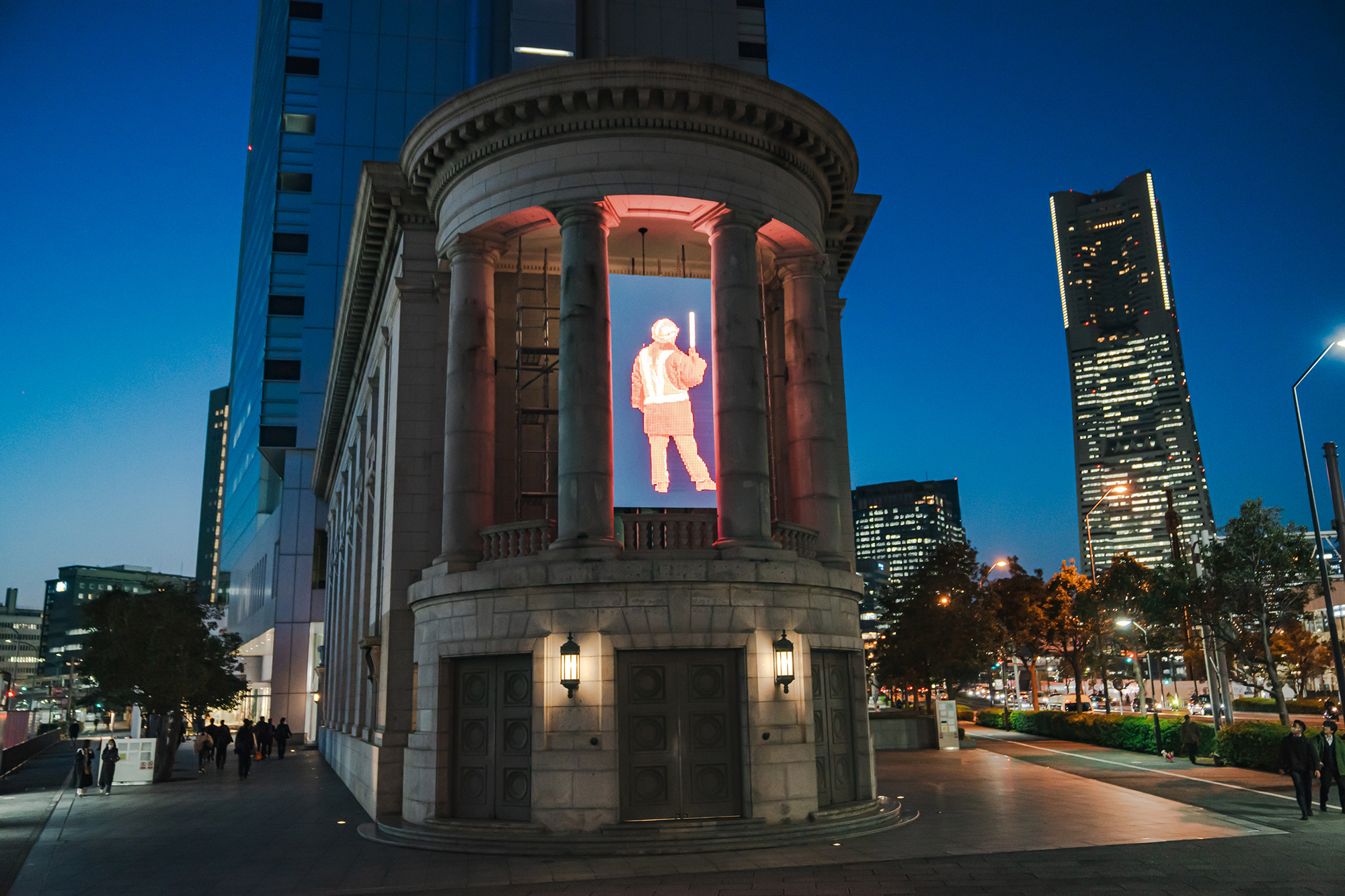 SIDE CORE, construction giant, 2024, Photo: OHNO Ryusuke
